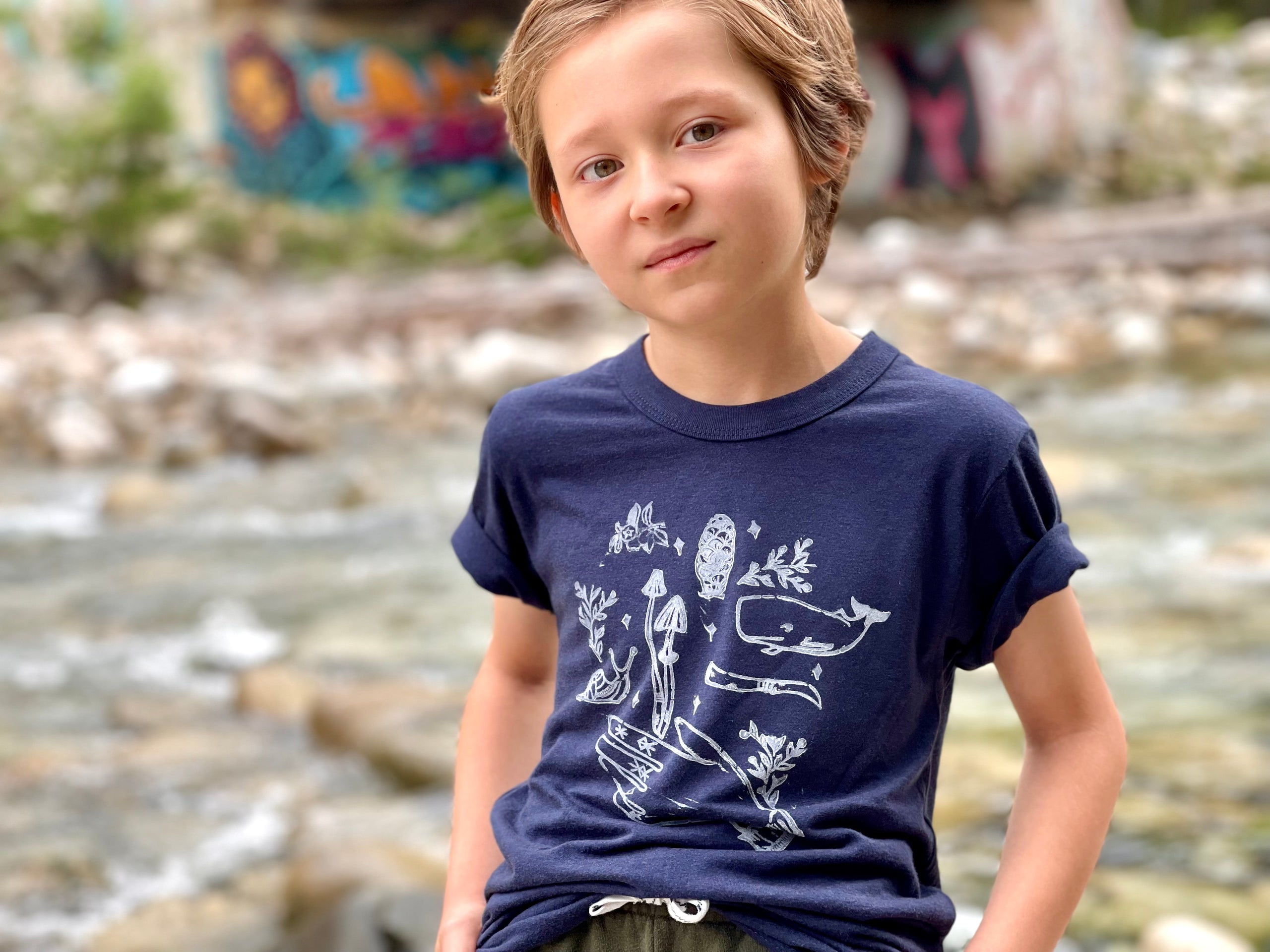 Kid's The Collector Bamboo and Organic Cotton T-Shirt